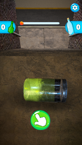 Bottle on Stairs: Rolling Down Bottle on Stairs: Rolling Down